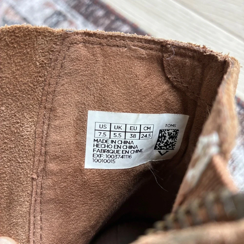 Toms majorca perforated